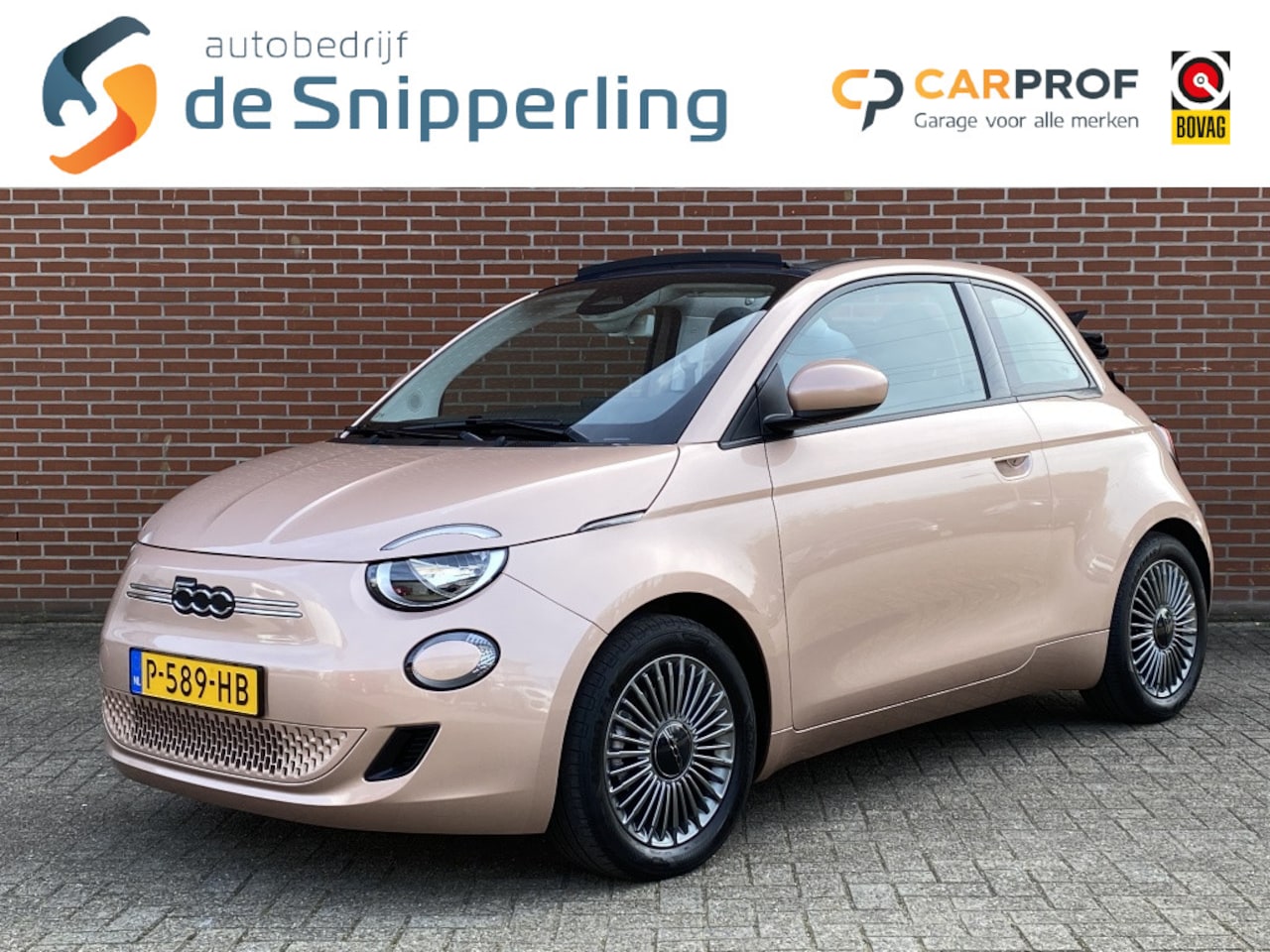 Fiat 500 C - CABRIO Icon 42 kWh NAV STOELVW CARPLAY PDC CRUISE LMV - AutoWereld.nl