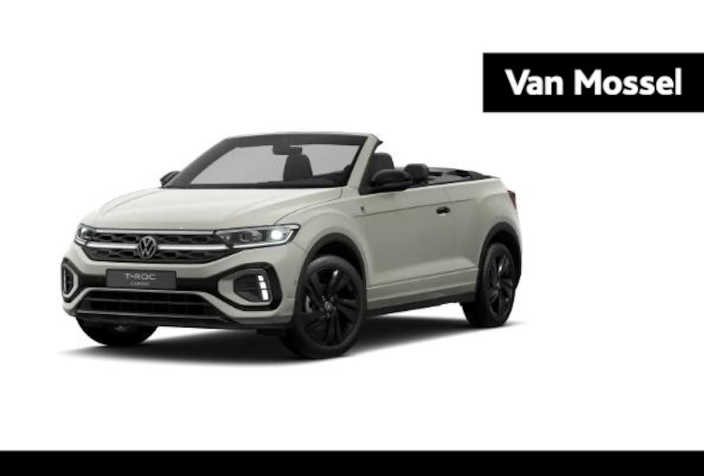Volkswagen T-Roc Cabrio - 1.5 TSI R-Line 150 PK| Trekhaak | Leder Interieur | Achteruitrijcamera | Stoelverwarming | - AutoWereld.nl