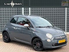 Fiat 500 - 0.9 TwinAir Turbo 85 PK Sport | xenon | Leder | Clima | PDC | 16"|Street | Grigio-Rosso