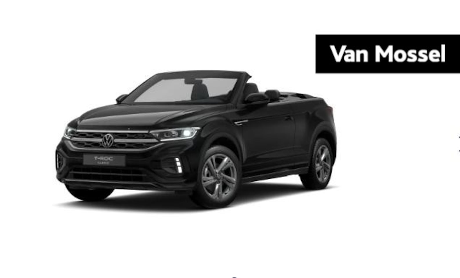 Volkswagen T-Roc Cabrio - 1.5 TSI R-Line 150 PK| Trekhaak | Navigatie | Stoelverwarming | Dodehoekdetectie | Parkeer - AutoWereld.nl