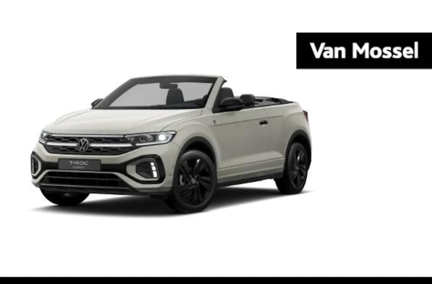 Volkswagen T-Roc Cabrio - 1.5 TSI R-Line 150 PK| Trekhaak | Leder Interieur | Navigatie | Stoelverwarming | Achterui - AutoWereld.nl