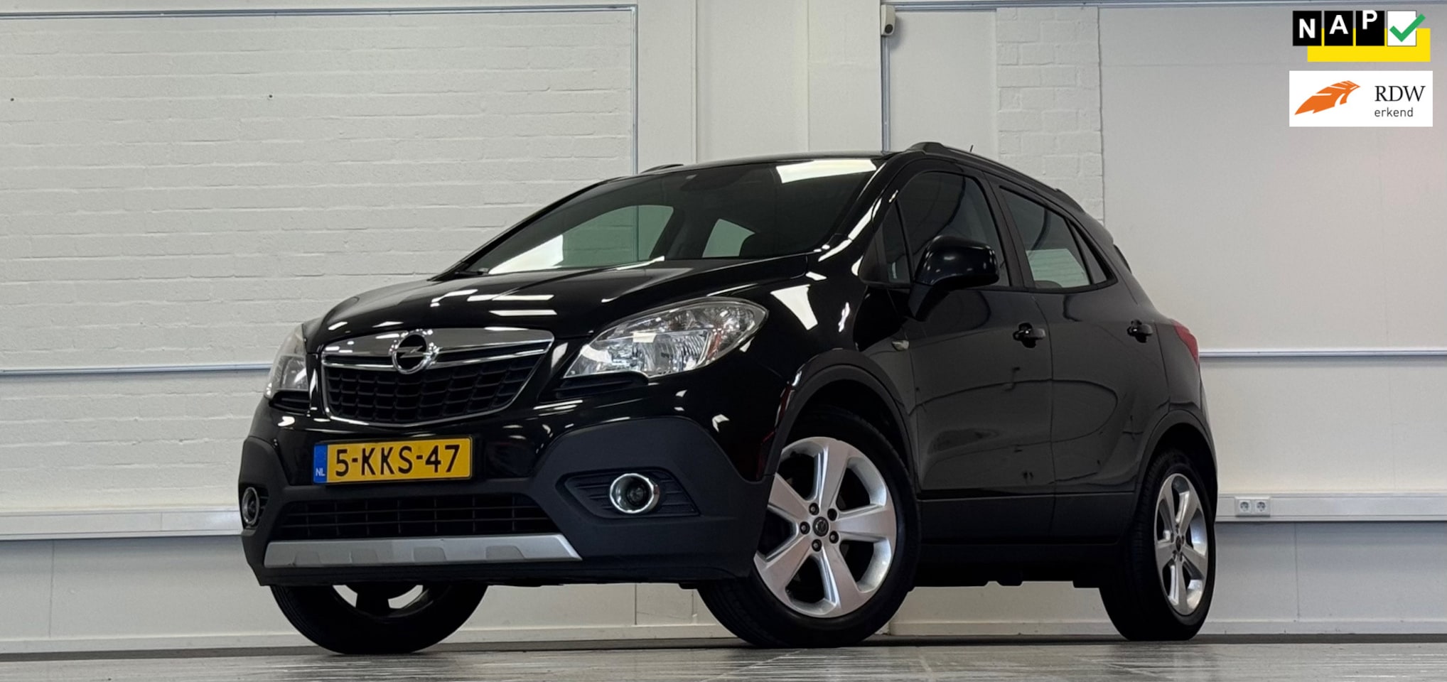 Opel Mokka - 1.6i Edition 2e Eigenaar Navigatie Trekhaak Winterpakket - AutoWereld.nl