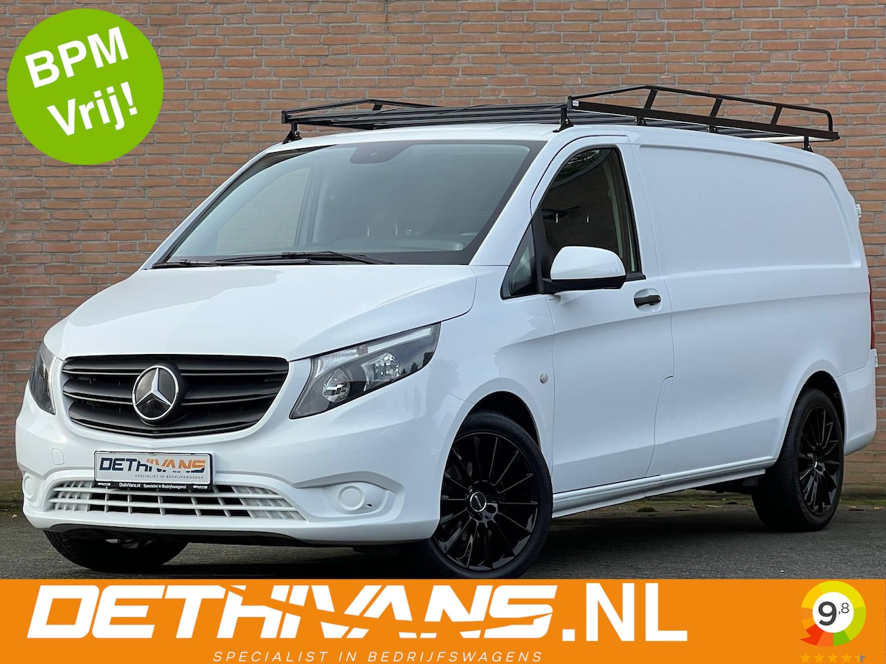 Mercedes-Benz Vito - 114CDI 136PK Lang / 9G-Tronic / Distronic / 2.500KG Trekhaak / Carplay / Euro6 - AutoWereld.nl