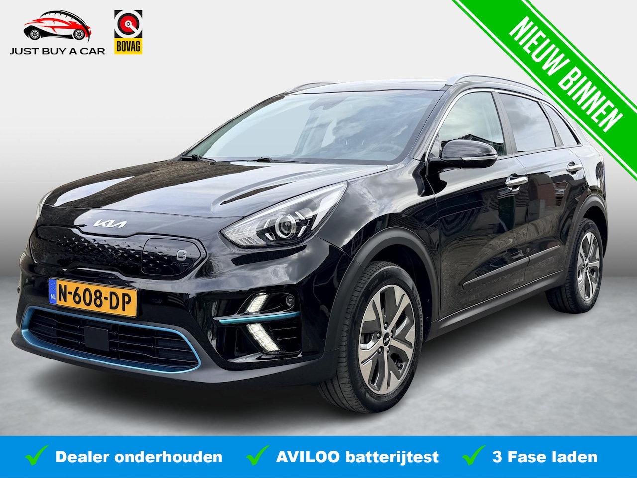 Kia e-Niro - Edition 64 kWh SOH 92% Facelift / Warmtepomp / Stoelverwarming / Adaptive Cruise / 3 Fase - AutoWereld.nl