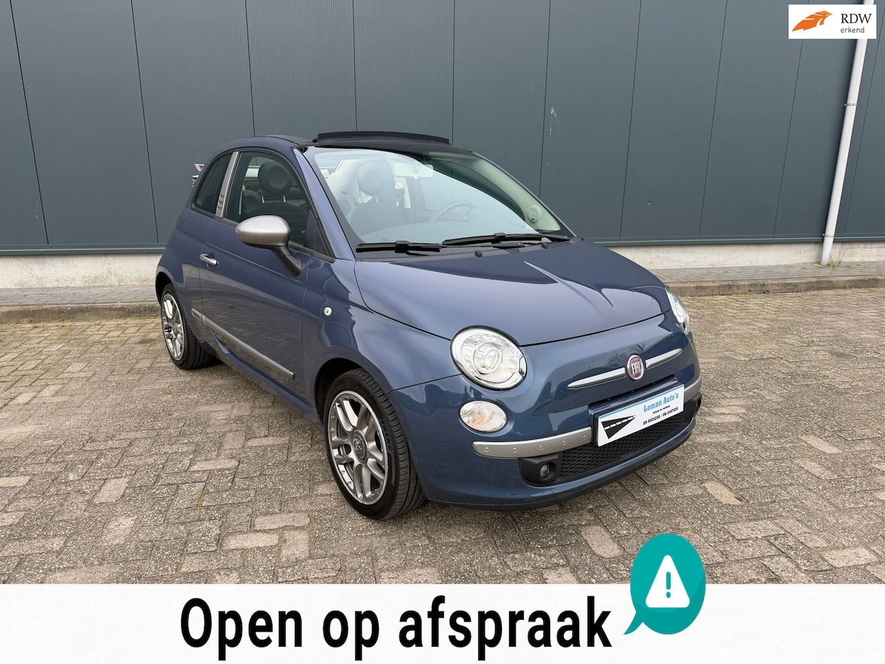 Fiat 500 C - 1.2 Lounge By Diesel Cabrio - AutoWereld.nl