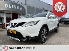 Nissan Qashqai - 1.6 Turbo 164 PK "Tekna" Leder comf.intr, Panoramadak, Camera, Stoelverw, etc