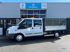 Ford Transit - 330L 2.2 TDCI Ambiente DC, Airco, Radio, Trekhaak, Dubbel Cabine, 6 Persoons