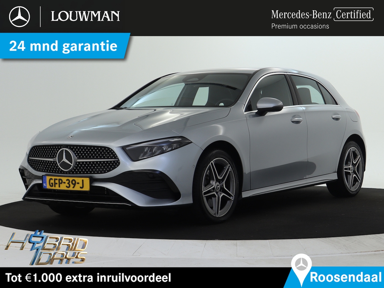 Mercedes-Benz A-klasse - 250e Plug-In Hybride AMG Sportpakket | Sfeerverlichting | Keyless Go | Parkeerpakket met C - AutoWereld.nl