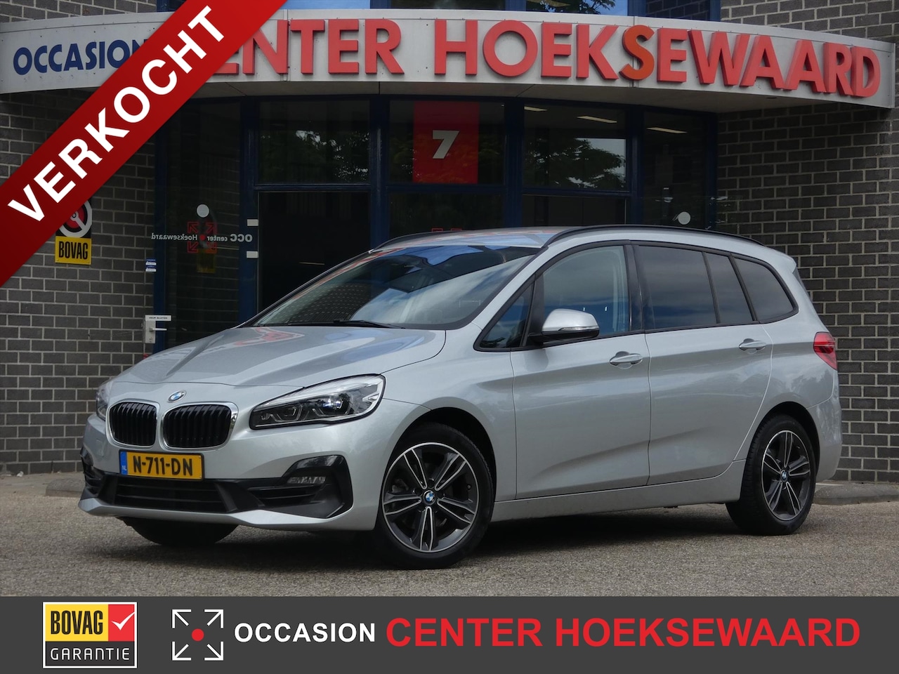 BMW 2-serie Gran Tourer - (f46) 216i Sportline GT 7 Persoons | Trekhaak | Navi Plus | Led | Comfort Acces | - AutoWereld.nl