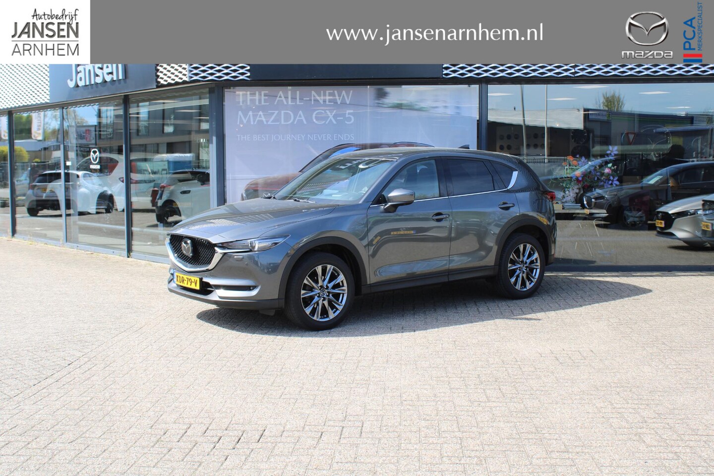 Mazda CX-5 - 2.5 SkyActiv-G 194 Signature 2.5 SkyActiv-G 194 Signature , Automaat, Schuifdak, Leder, 360 Camera, Adap.Cruise, Bose, - AutoWereld.nl