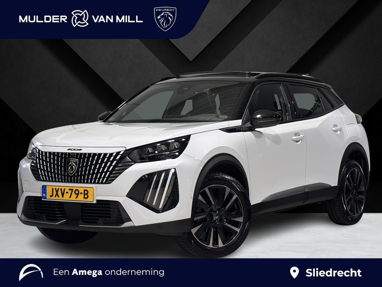 Peugeot 2008 - GT Pack 1.2 Turbo 130pk EAT8 |  SCHUIF/KANTELDAK | ALCANTARA INTERIEUR | 18" LM 'EVISSA' | - AutoWereld.nl