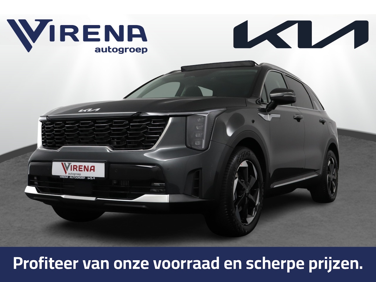 Kia Sorento - 1.6 T-GDi Plug-in Hybrid 4WD DynamicPlusLine 7p. -  PanoramaSchuif-/kanteldak - Bose gelui - AutoWereld.nl