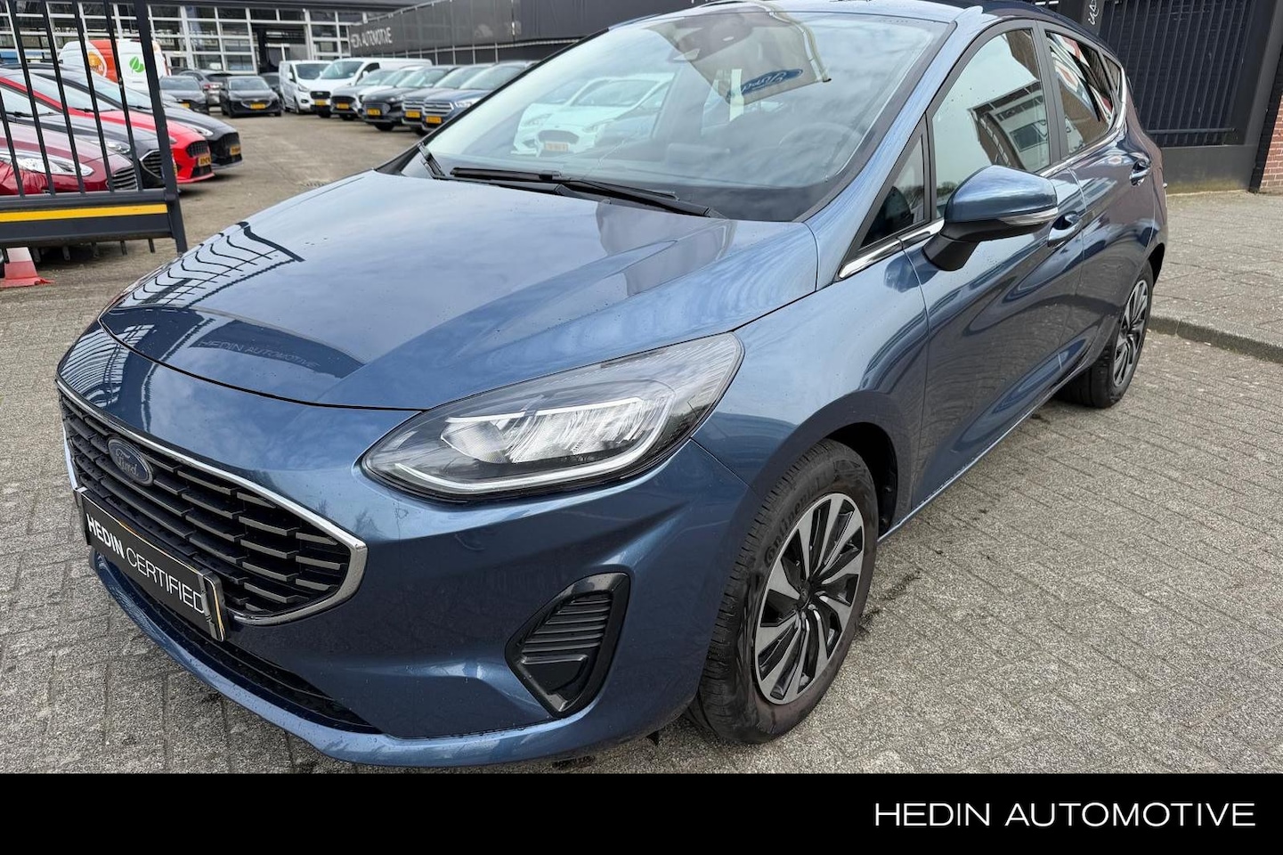 Ford Fiesta - 1.0 EcoBoost Hybrid Titanium | Navigatie | CarPlay | Parkeersensoren - AutoWereld.nl