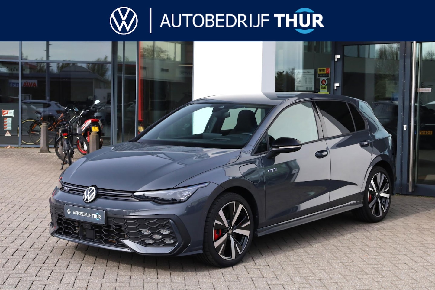 Volkswagen Golf - 1.5 eHybrid GTE 60mnd 100.000km garantie Black style LED matrix area view side assist adap - AutoWereld.nl