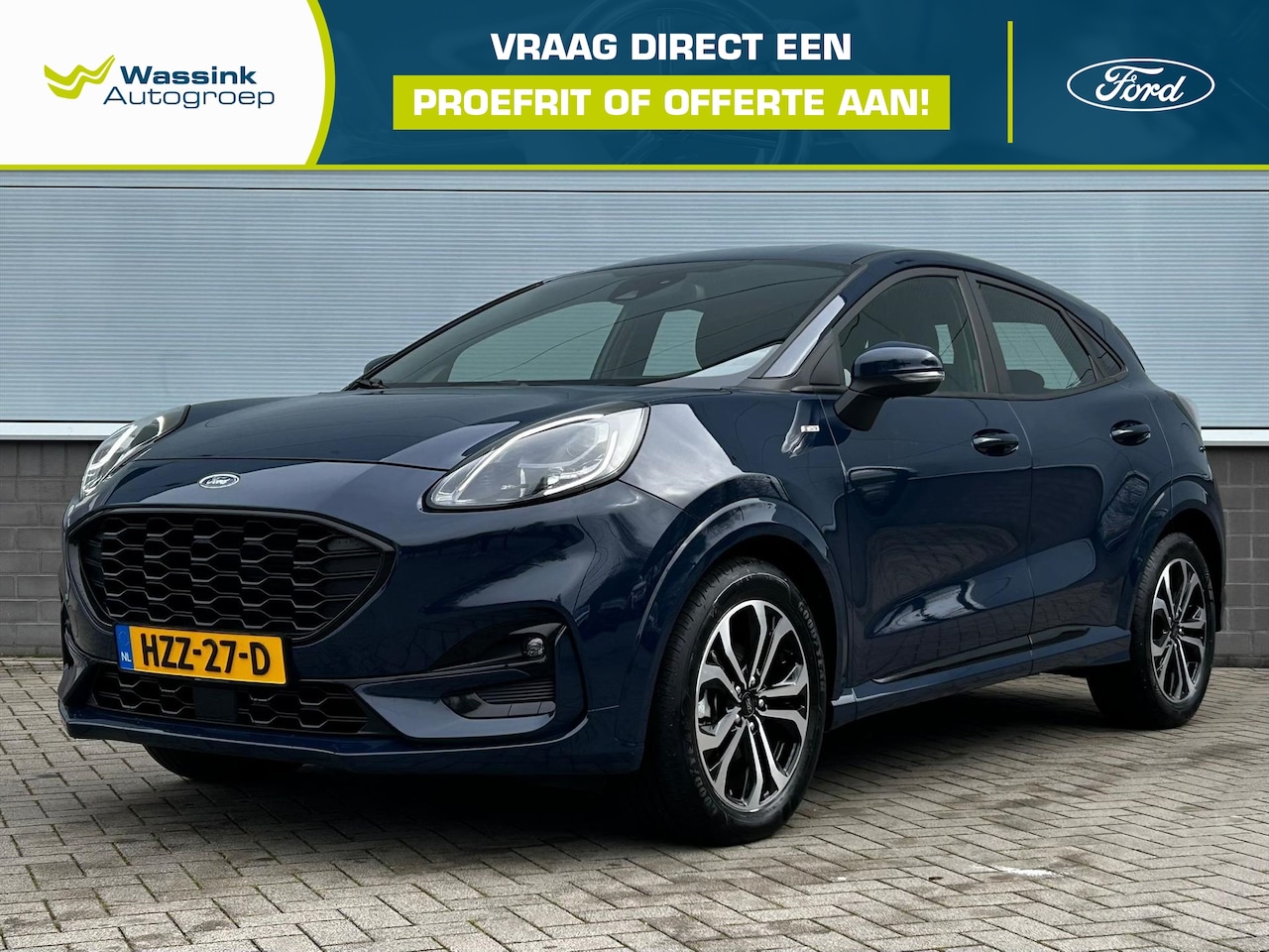 Ford Puma - Ecoboost Hybrid 125 pk ST-Line | LENTEDEALS | Navigatie | Parkeersensoren | Cruise Control - AutoWereld.nl