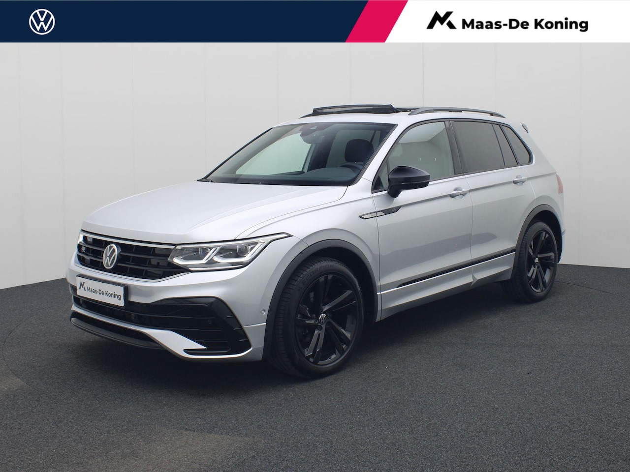 Volkswagen Tiguan - 1.5TSI/150PK R Line Black Style DSG · Panoramadak · Trekhaak · Apple/Android Car Play · St - AutoWereld.nl