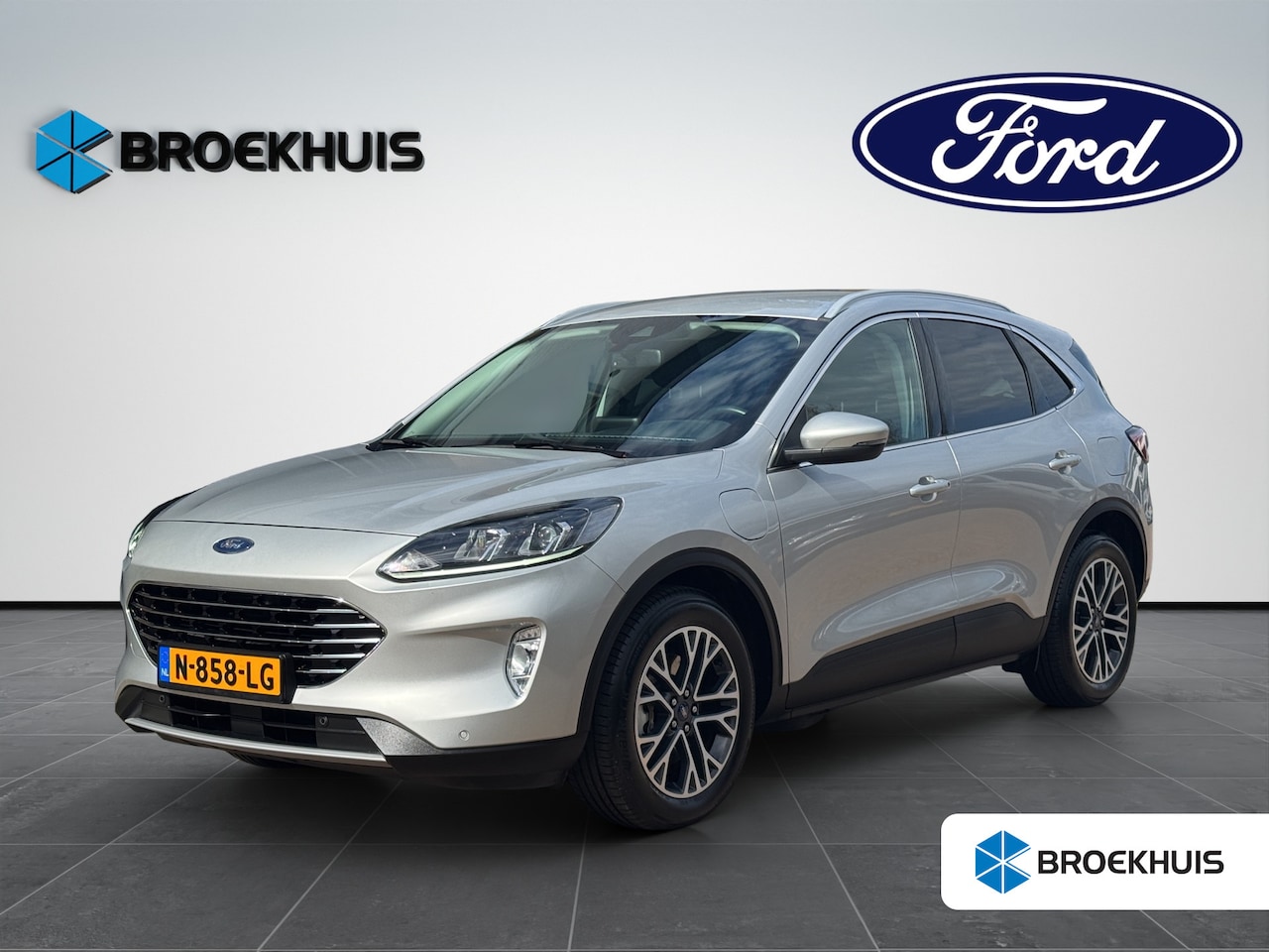Ford Kuga - 2.5 PHEV Titanium 225pk | Achterbank in delen neerklapbaar | Achterbank verstelbaar | Acht - AutoWereld.nl