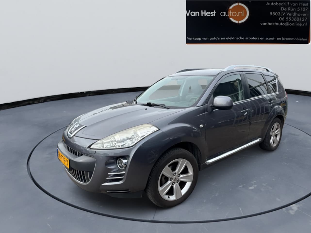 Peugeot 4007 - 2.2 HDiF GT 7p. AWD | TREKHAAK | CRUISE CONTROL | LEER | SPORTVE - AutoWereld.nl