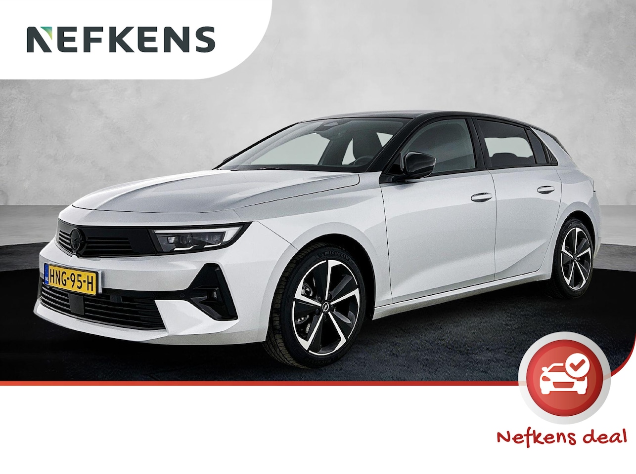 Opel Astra - 1.2 Hybrid GS 145pk Automaat | Navigatie | Adaptieve Cruise Control | 360 Camera | Dodehoe - AutoWereld.nl