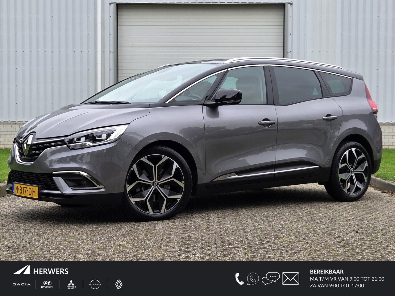 Renault Grand Scénic - 1.3 TCe Intens 160 PK Automaat / 1e Eigenaar / Dealer Onderhouden / Lederen Bekleding met - AutoWereld.nl