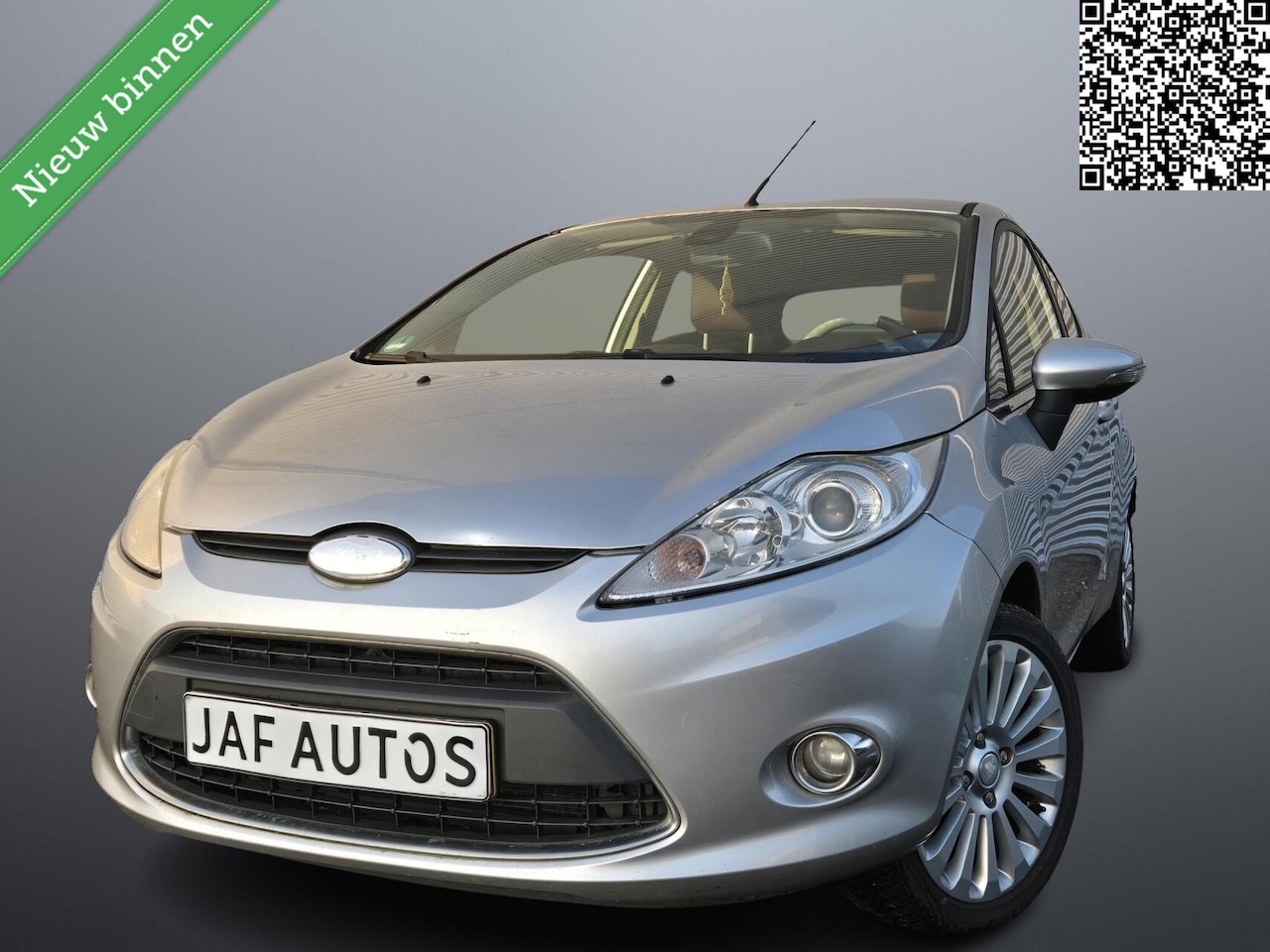 Ford Fiesta - 1.4 Airco❄️ Cruise Leder✅️ 1ste eigenaar APK! - AutoWereld.nl