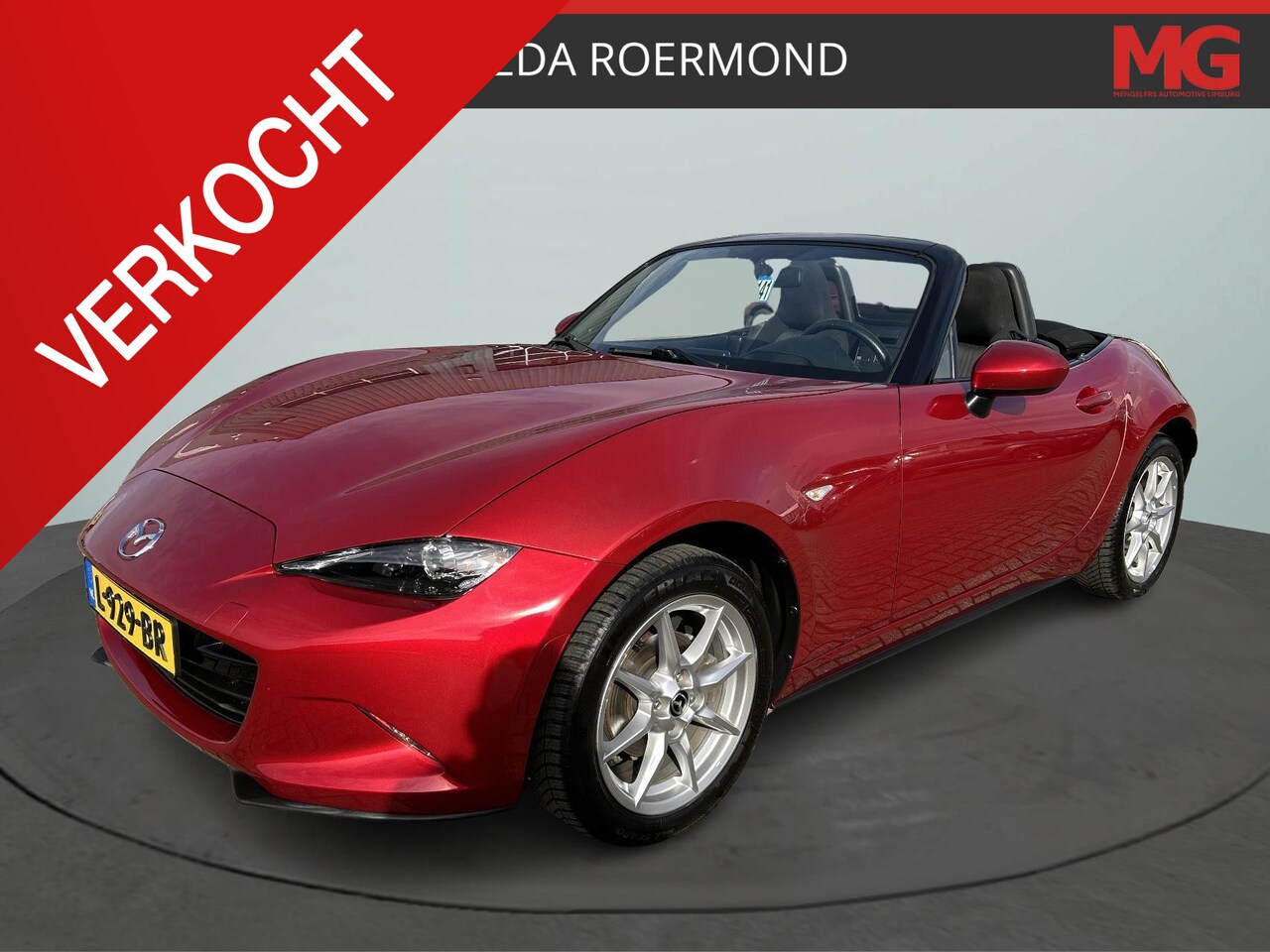 Mazda MX-5 - 1.5 SkyActiv-G 131 S Cabrio | Rijklaar | Lichtmetalen velgen | Airco | Cruise Control - AutoWereld.nl