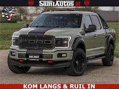 Ford F150 - 5.0 V8 4X4 | MAT OLIVE GREEN | BIJTELLING VRIJ | ZEER DIK | CAMERA | 3500KG | PANORAMA | L