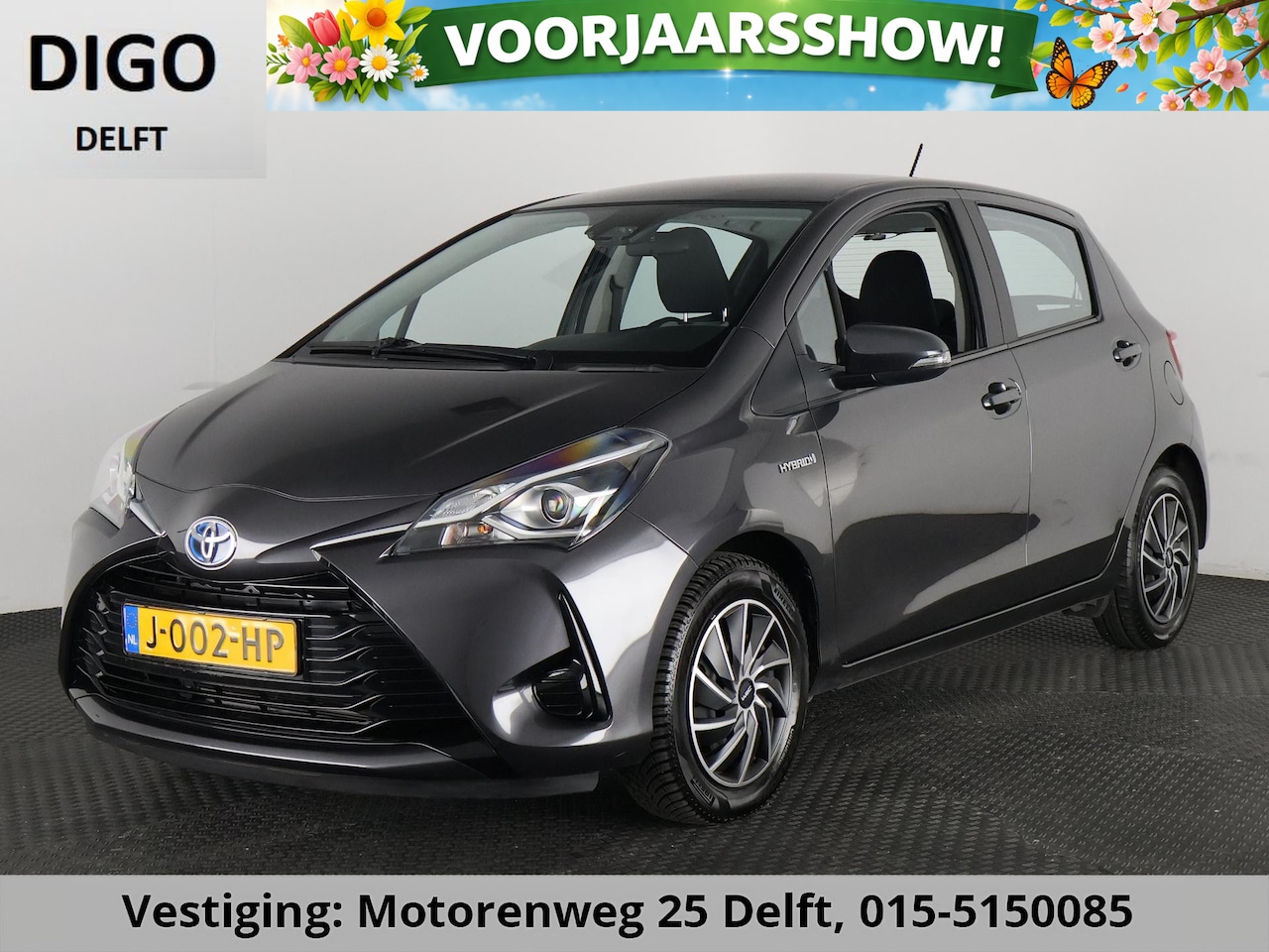 Toyota Yaris - 1.5 HYBRID ACTIVE AUTOMAAT GARANTIE 8-2030! 100% ONDERHOUDEN . CAMERA . CRUISE CONTROL . E - AutoWereld.nl