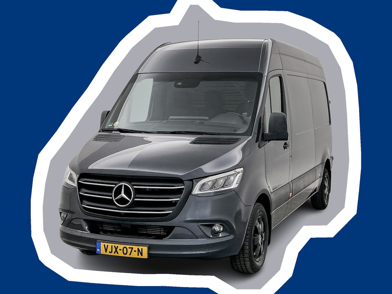 Mercedes-Benz Sprinter - 314 CDI 2.2 L2H2 Aut Led 360° Camera Adaptieve cruise Navigatie Stoelverwarming Widescreen - AutoWereld.nl