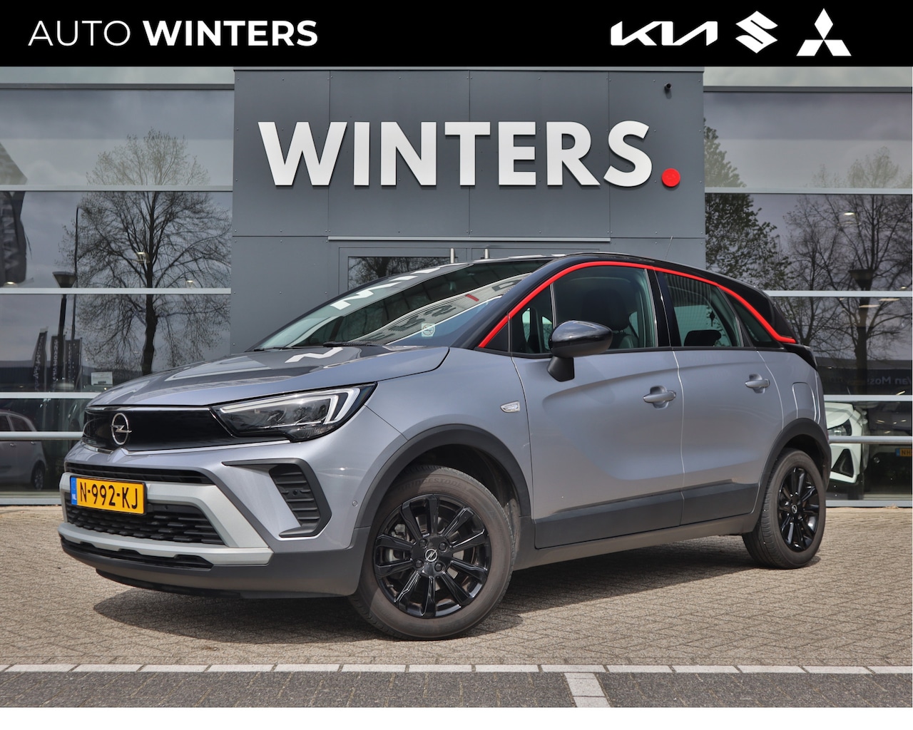 Opel Crossland - 1.2 Turbo GS Line | Airco | Bluetooth | Camera | Cruise Control | - AutoWereld.nl