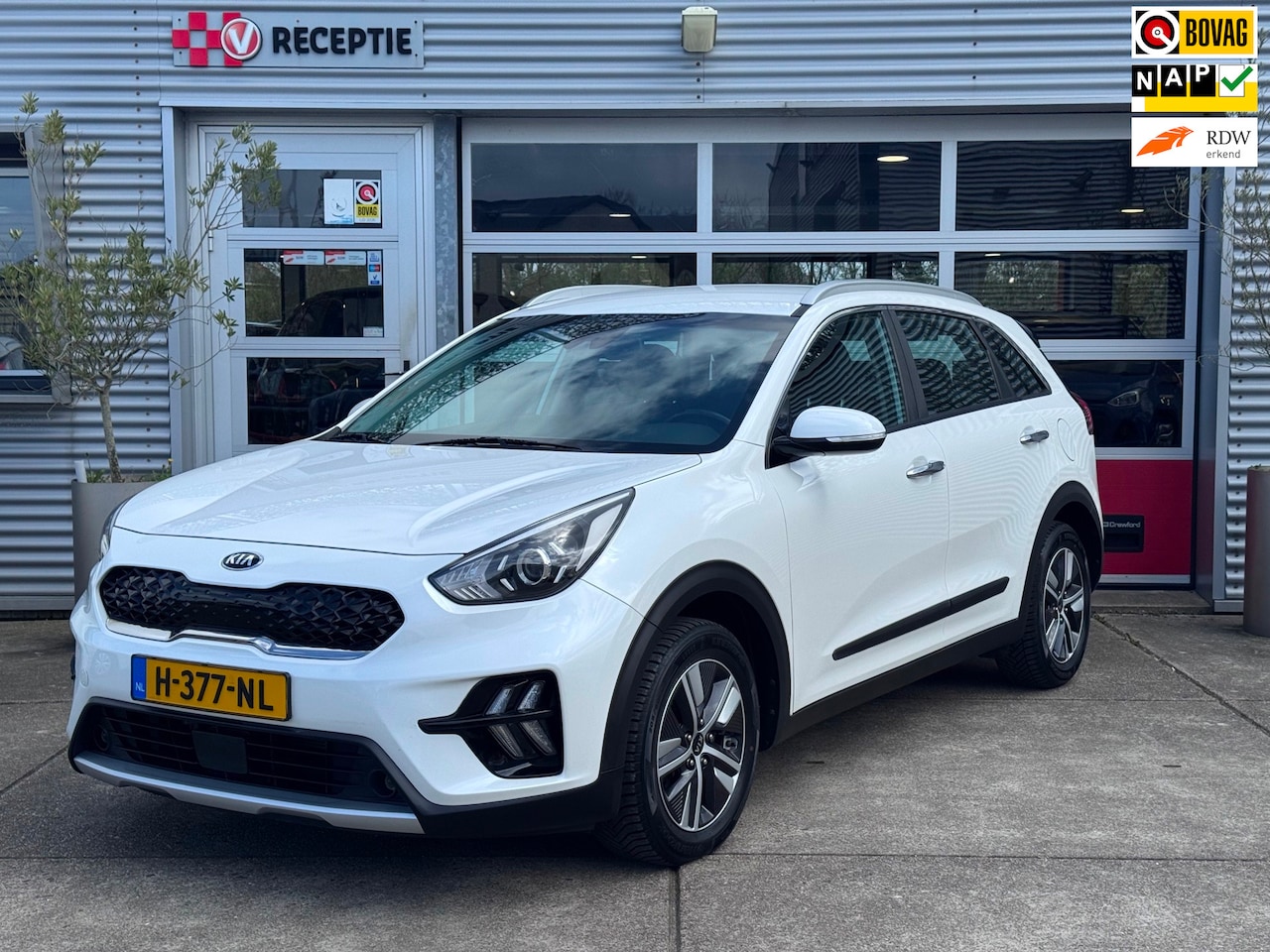 Kia Niro - 1.6 GDi Hybrid DynamicLine / Adapt cruise / Carplay / A.Cam / Org-Ned - AutoWereld.nl