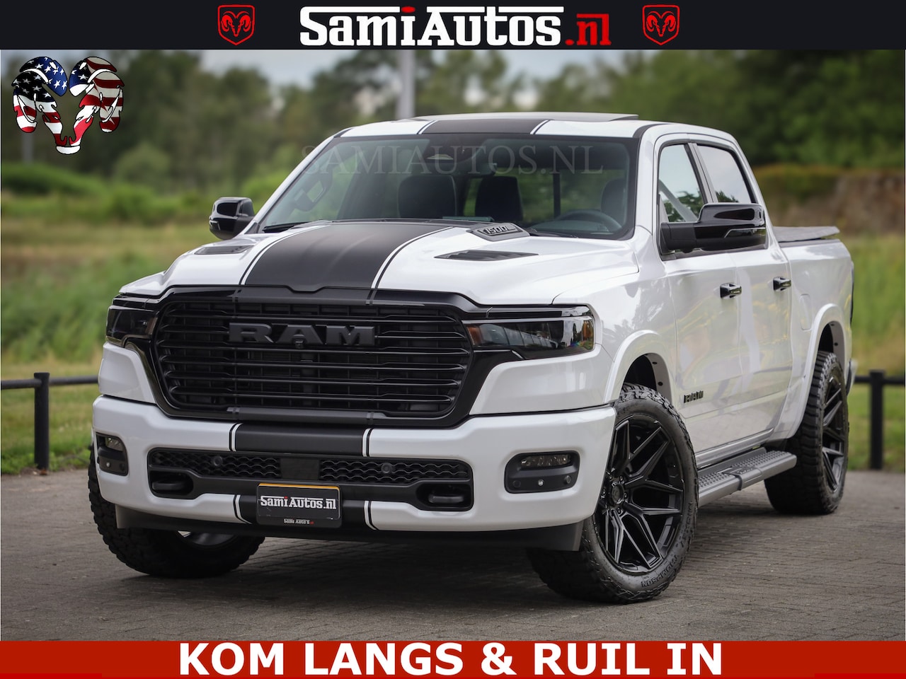 Dodge Ram Pick Up - PREMIUM | Full Option | De Meest Luxe in zijn Klasse | Comfortabele Dubbele Cabine met Roy - AutoWereld.nl
