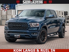 Dodge Ram Pick Up - SPORT | 5.7 V8 4x4 HEMI | PANORAMA DAK | GROOTSCHEM 12 INCH | LPG | Patriot Blue CREW CAB