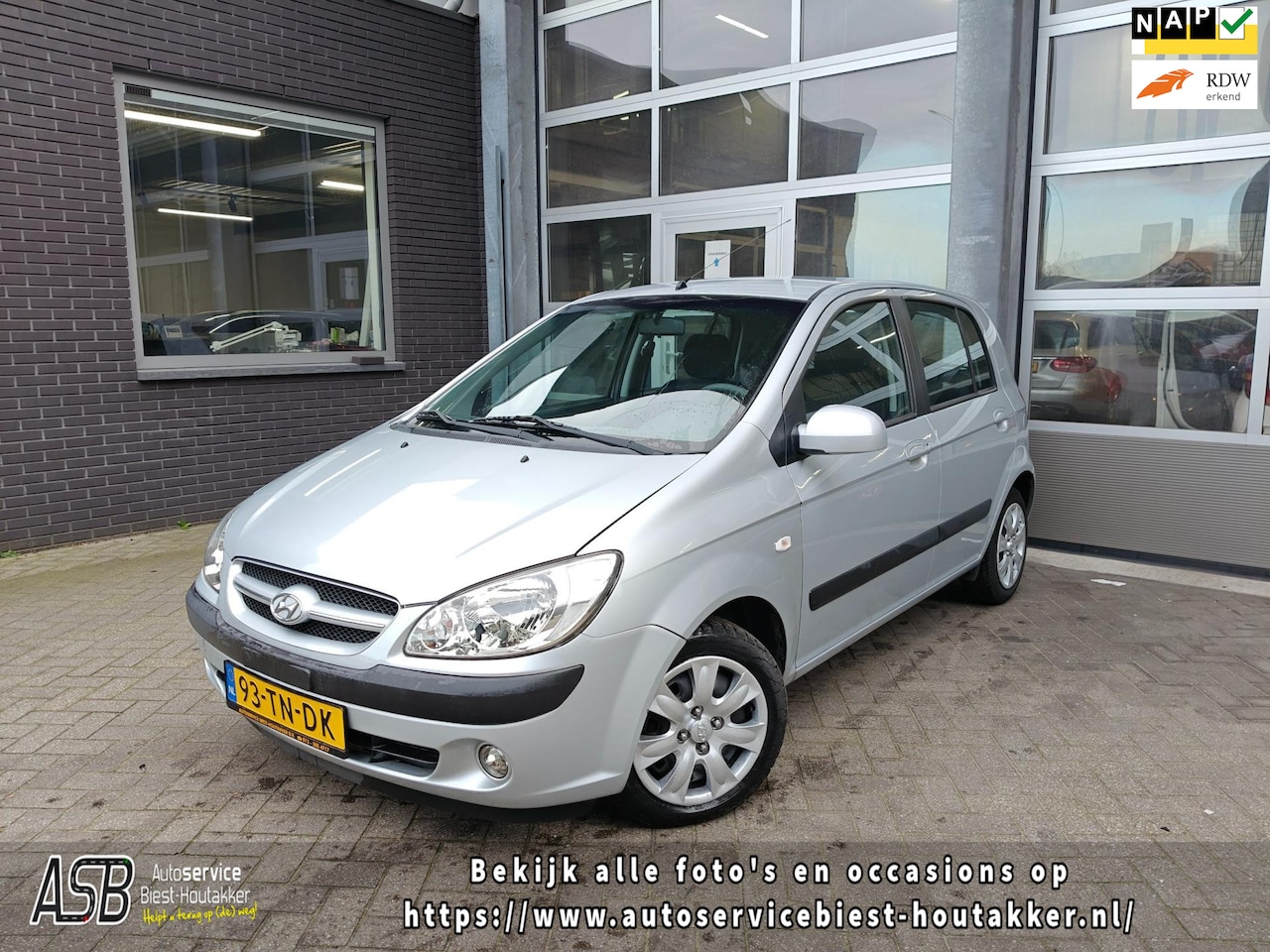 Hyundai Getz - 1.4i Active Cool | 97pk | Airco | Centrale vergrendeling | Nette Staat | 113.000 KM NAP - AutoWereld.nl