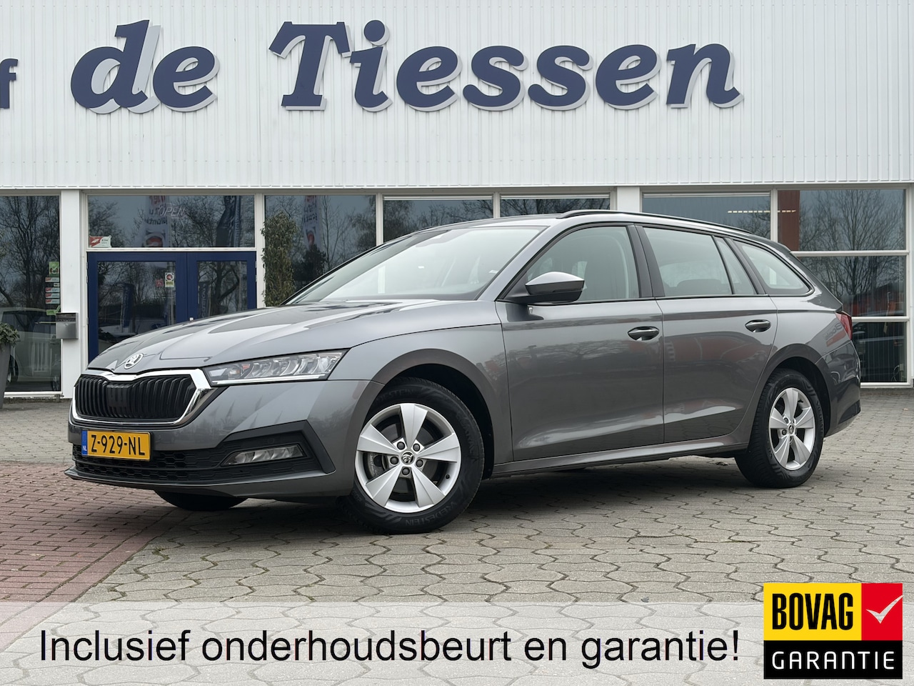 Skoda Octavia Combi - 1.0 TSI Business Edition Trekhaak, PDC, Navi, Rijklaar met beurt & garantie! - AutoWereld.nl
