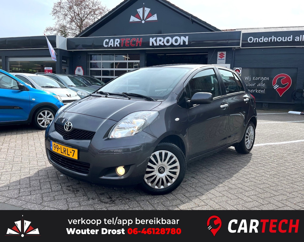 Toyota Yaris - 1.3 VVTi Aspiration Automaat, 57.000 km ! - AutoWereld.nl