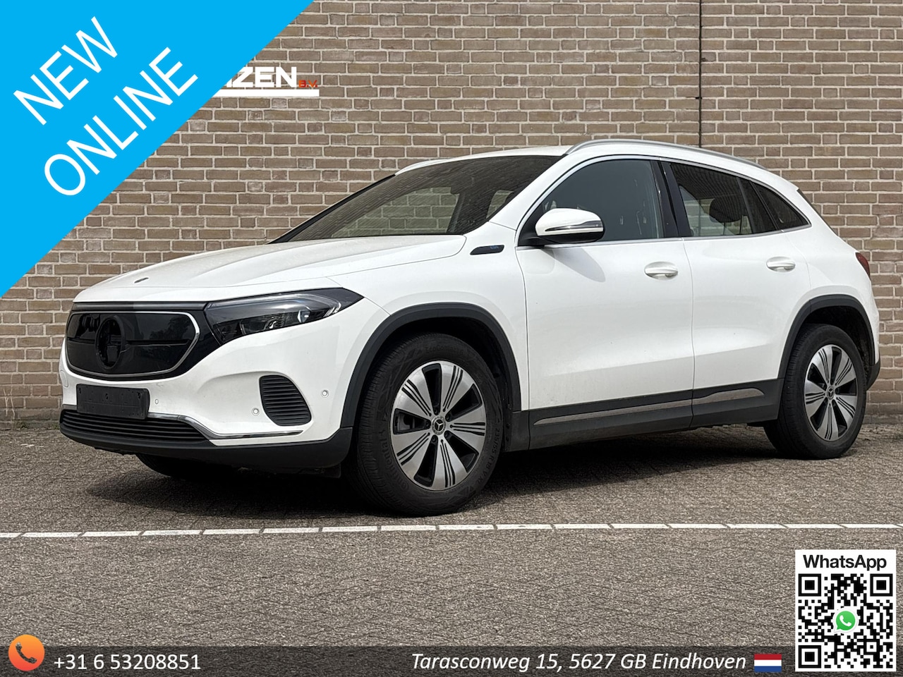 Mercedes-Benz EQA - 250 Business Solution Luxury 67 kWh | Leder | Climate | Cruise | Navi | Camera | Stoelverw - AutoWereld.nl