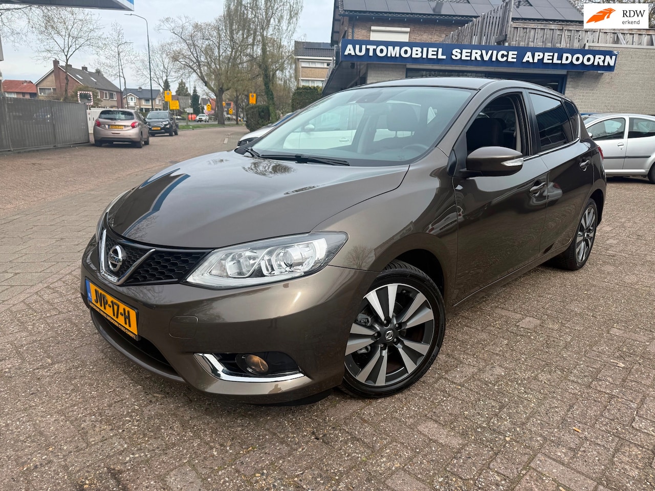 Nissan Pulsar - 1.2 DIG-T Connect Edition AUTOMAAT *CLIMA*NAVI*ACHTR. CAMERA*CRUISE*STOELVERW.* - AutoWereld.nl