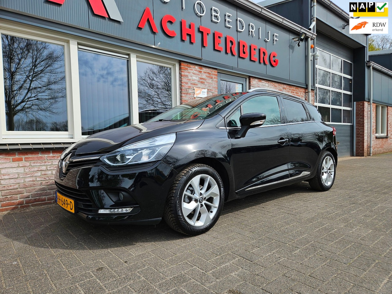 Renault Clio Estate - 0.9 TCe Limited Trekhaak! Airco! Cruise Control! Navigatie! NAP! Dealer Onderhouden! Nette - AutoWereld.nl