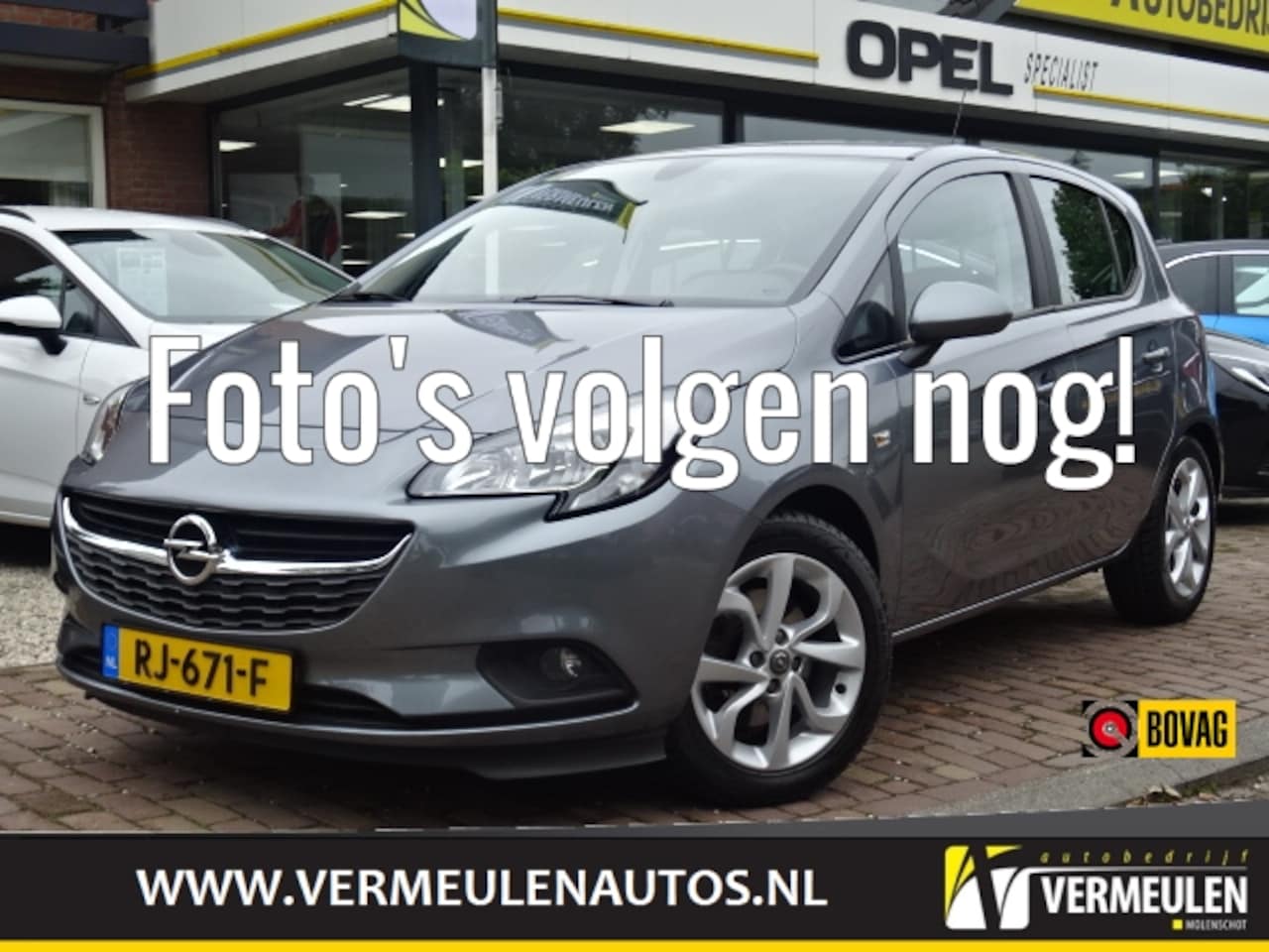 Opel Corsa - 1.0 Turbo 90PK Online Edition + 16"/ Airco/ Navi/ Cruise/ CarPlay/ NL auto - AutoWereld.nl
