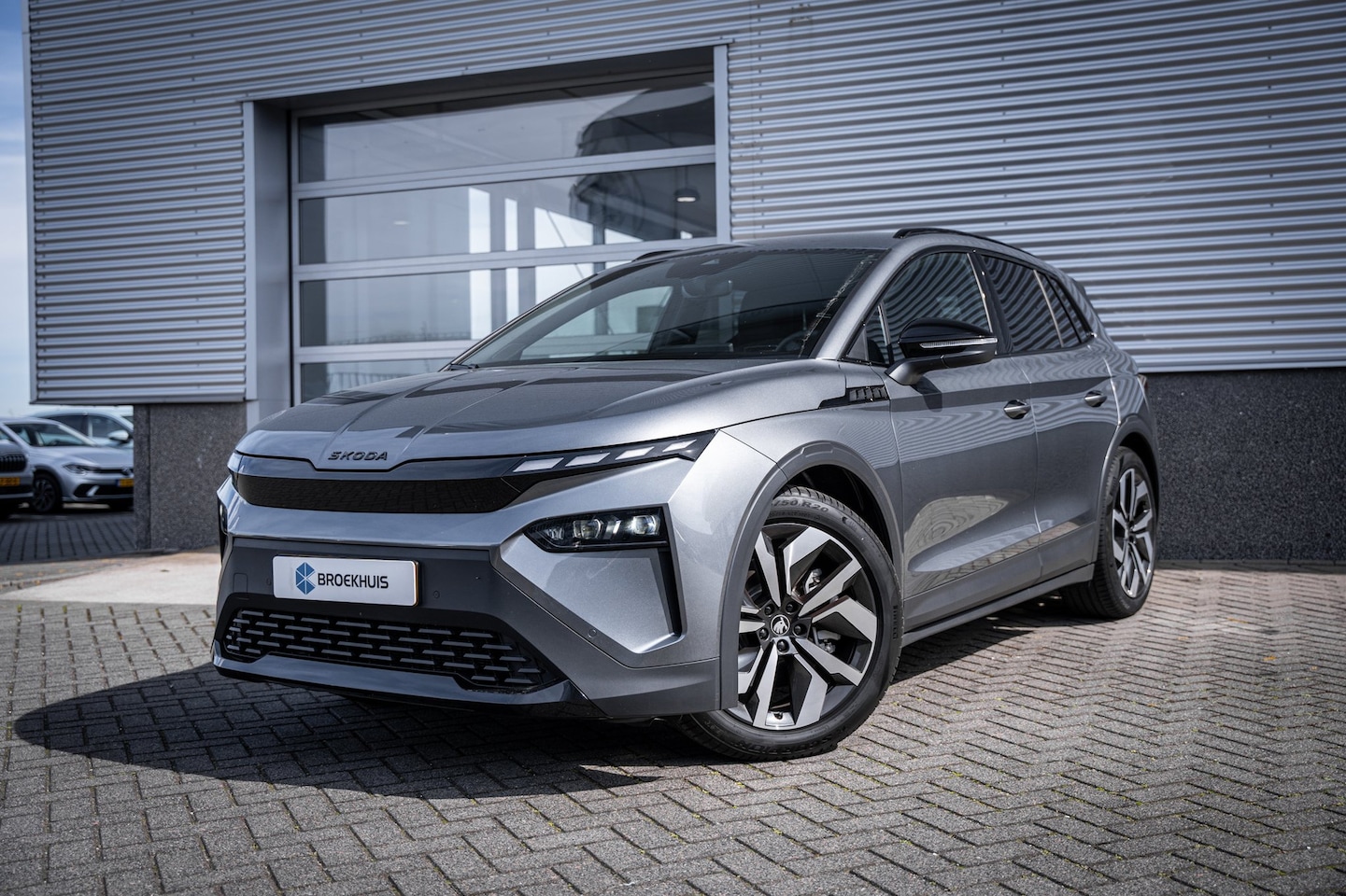 Skoda Elroq - Sportline | Cruise control met speedlimiter | Driving mode select | Parkeersensoren voor e - AutoWereld.nl