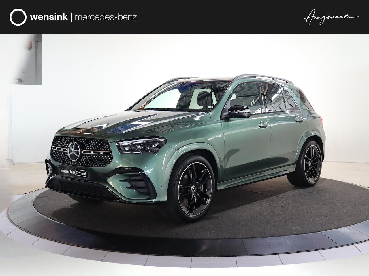 Mercedes-Benz GLE-Klasse - 400 e 4MATIC AMG Line | Manufaktur lak Ireland midgreen | Panoramadak | Trekhaak | Luchtve - AutoWereld.nl