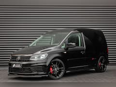Volkswagen Caddy - 2.0 TDI 185PK JB-EDITION / FULL BLACK / SCHROEFSET / LEDEREN BEKLEDING / NIEUWSTAAT / ELEK
