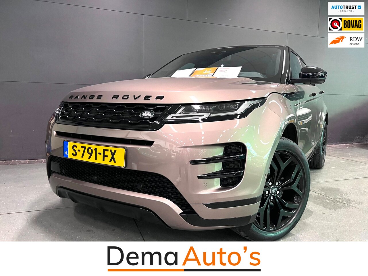 Land Rover Range Rover Evoque - 2.0 P200 AWD R-Dynamic HSE PANO/LEDER/NAVI/DAB/CARPLAY/MERIDIAN-SOUND/// - AutoWereld.nl