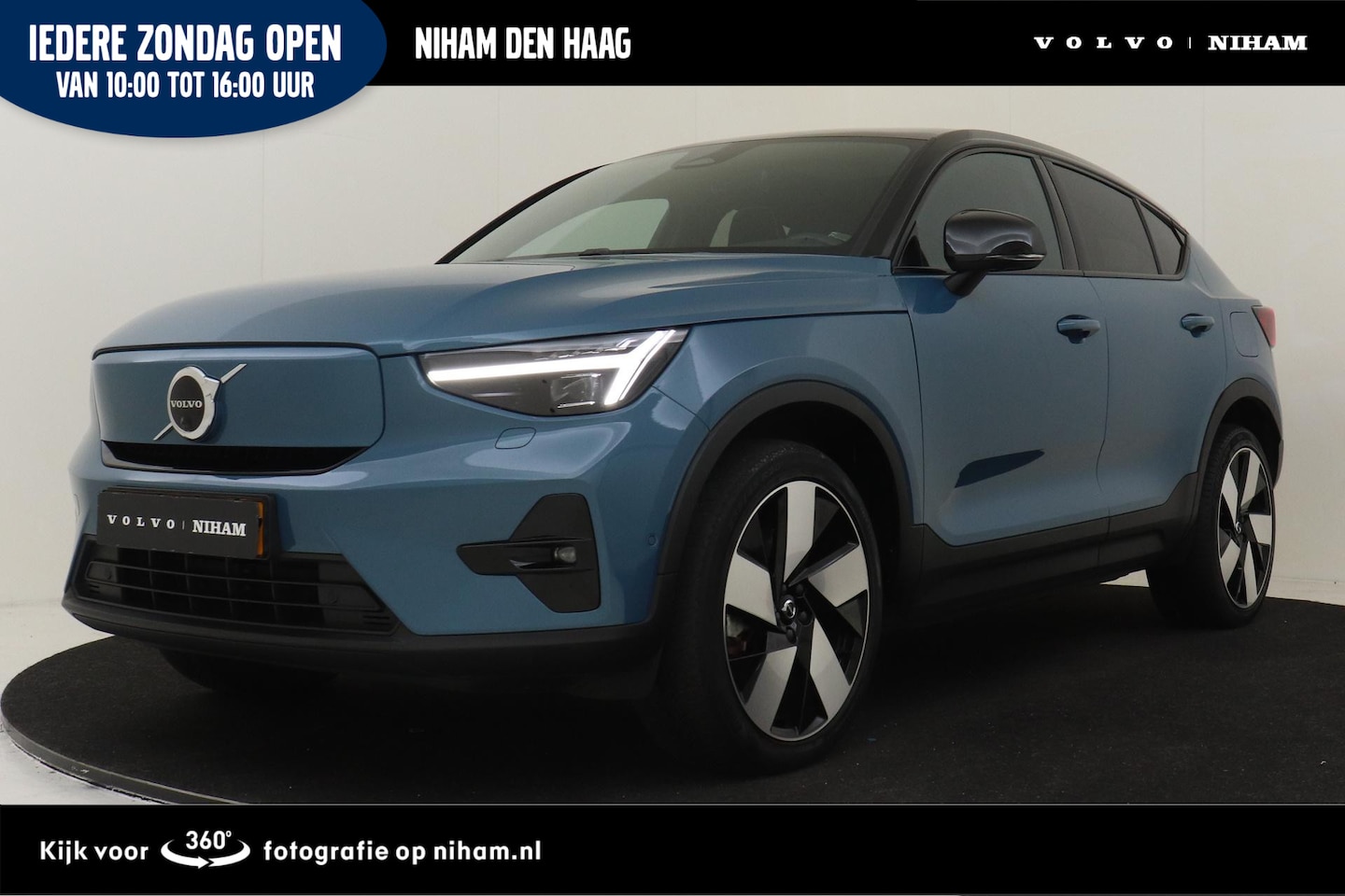 Volvo C40 - RECHARGE TWIN INTRO EDITION 78 kWh *FULL OPTIONS!* -PANO.DAK|HARMAN/KARDON|360°CAM|POWER-S - AutoWereld.nl