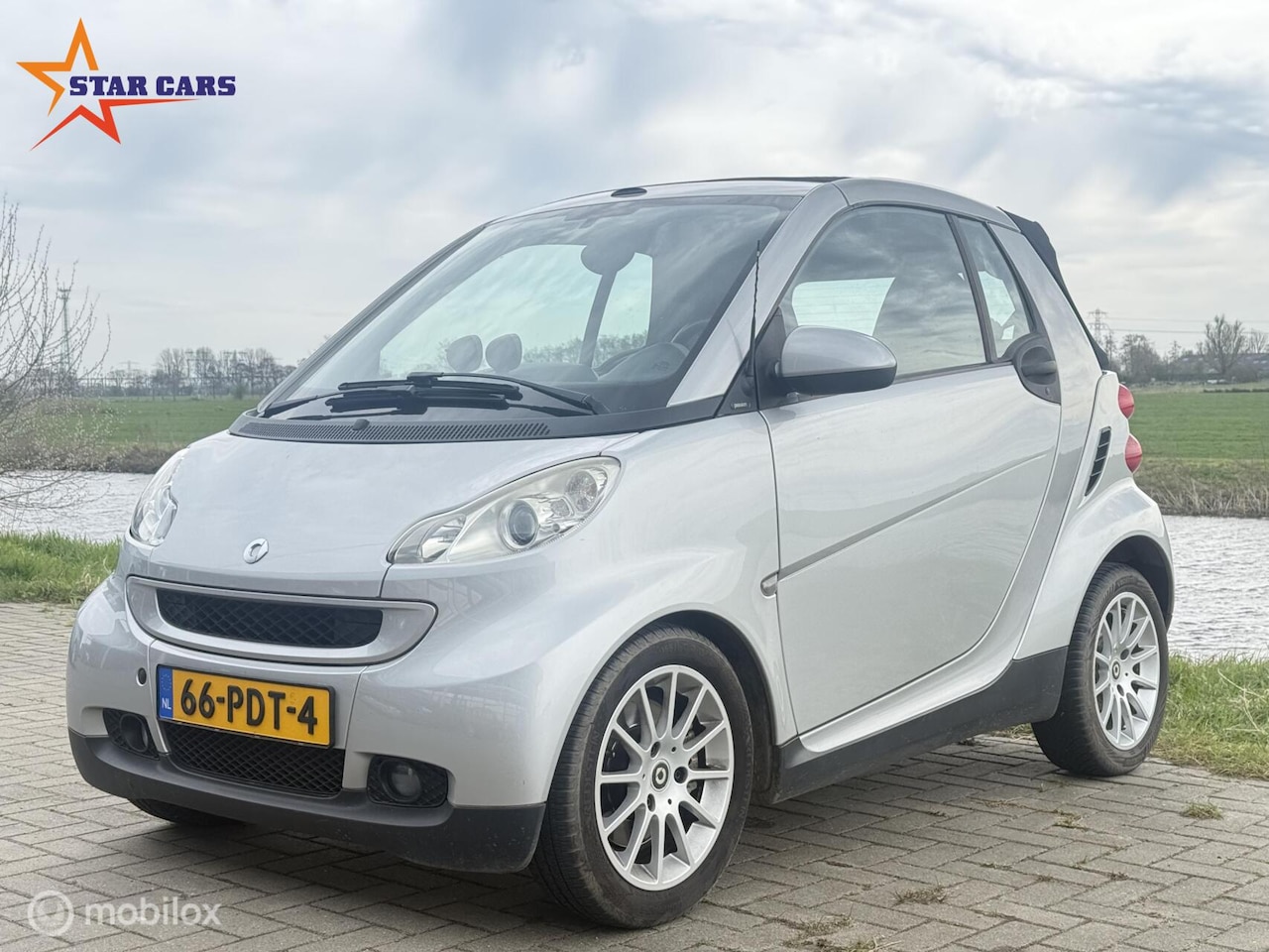 Smart Fortwo cabrio - 1.0 mhd Passion| Airco| Automaat| APK - AutoWereld.nl