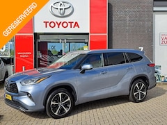 Toyota Highlander - 2.5 HYBRID AWD PREMIUM LEER STOELVERWARMING PDC 360 CAMERA 20'' LM-VELGEN NAVI GEHEUGEN EL