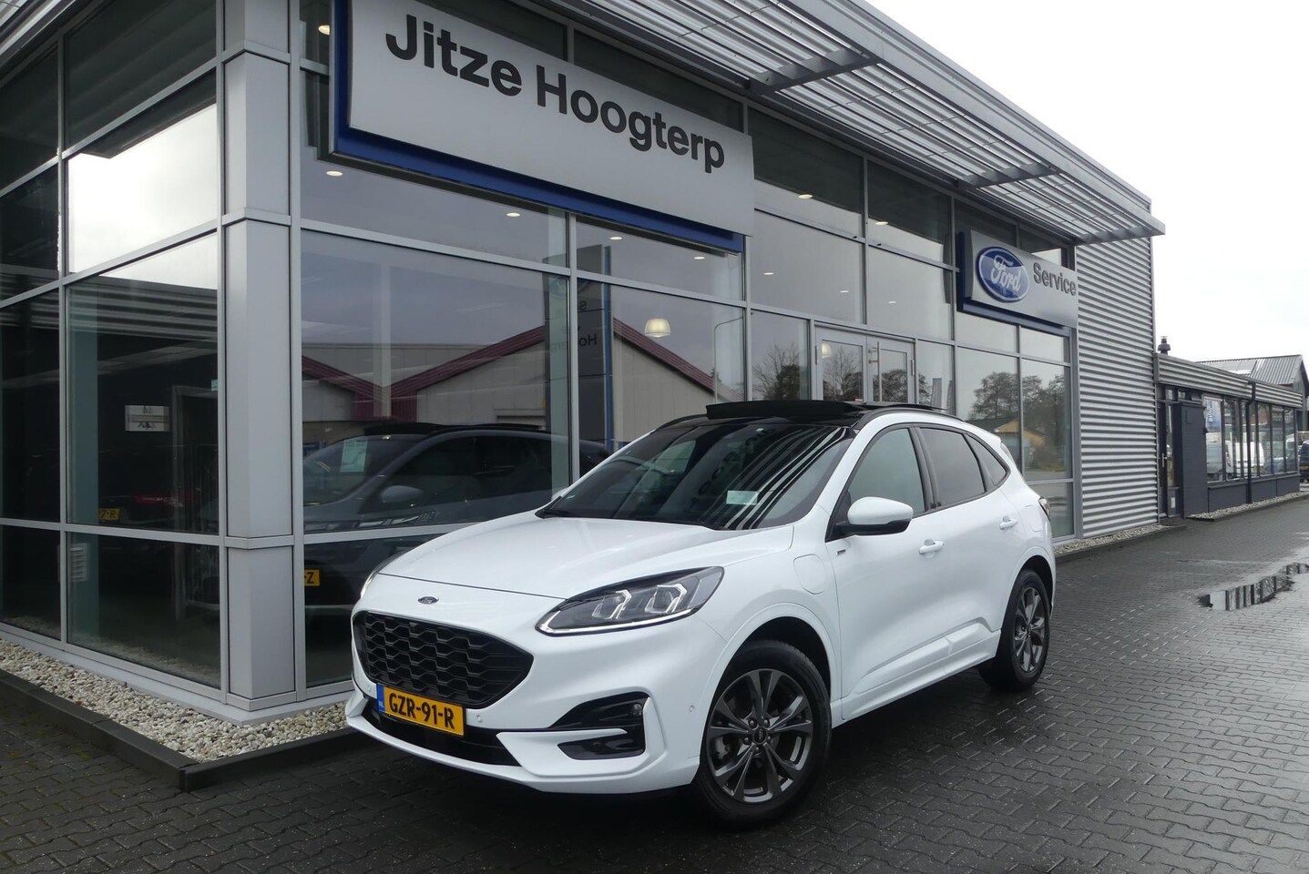 Ford Kuga - 2.5 PHEV ST-Line ELEKT. TREKHAAK (1.500KG), PANO, HUD, WINTER PACK, ADAPT. CRUISE, CLIMA, - AutoWereld.nl