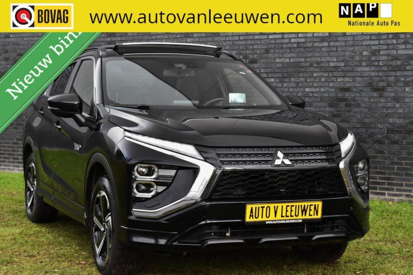 Mitsubishi Eclipse Cross - 2.4 PHEV Prestige 360°CAMERA/PANODAK/LEDER/STOELVW./ETC.! - AutoWereld.nl
