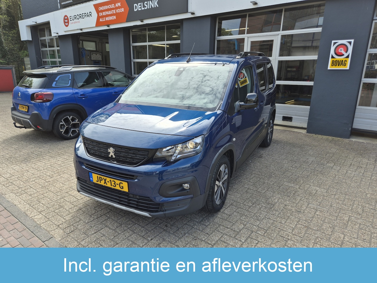 Peugeot Rifter - 1.2 Puretech GT-Line 7 persoon LM velgen/Android/Apple/Airco/Cruise Eurorepar - AutoWereld.nl